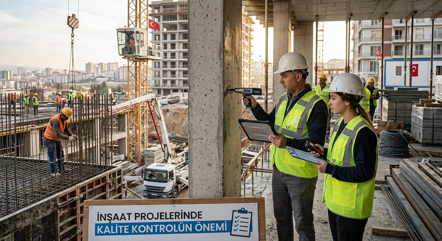 İnşaat Projelerinde Kalite Kontrol ve Uygulama Takibi