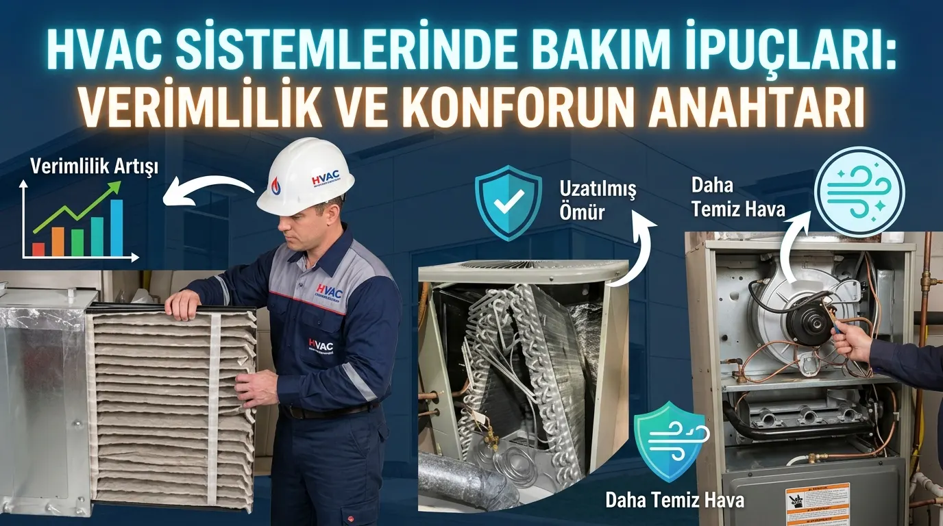 Endüstriyel Havalandırma ve İklimlendirme Sistemlerinde Bakım