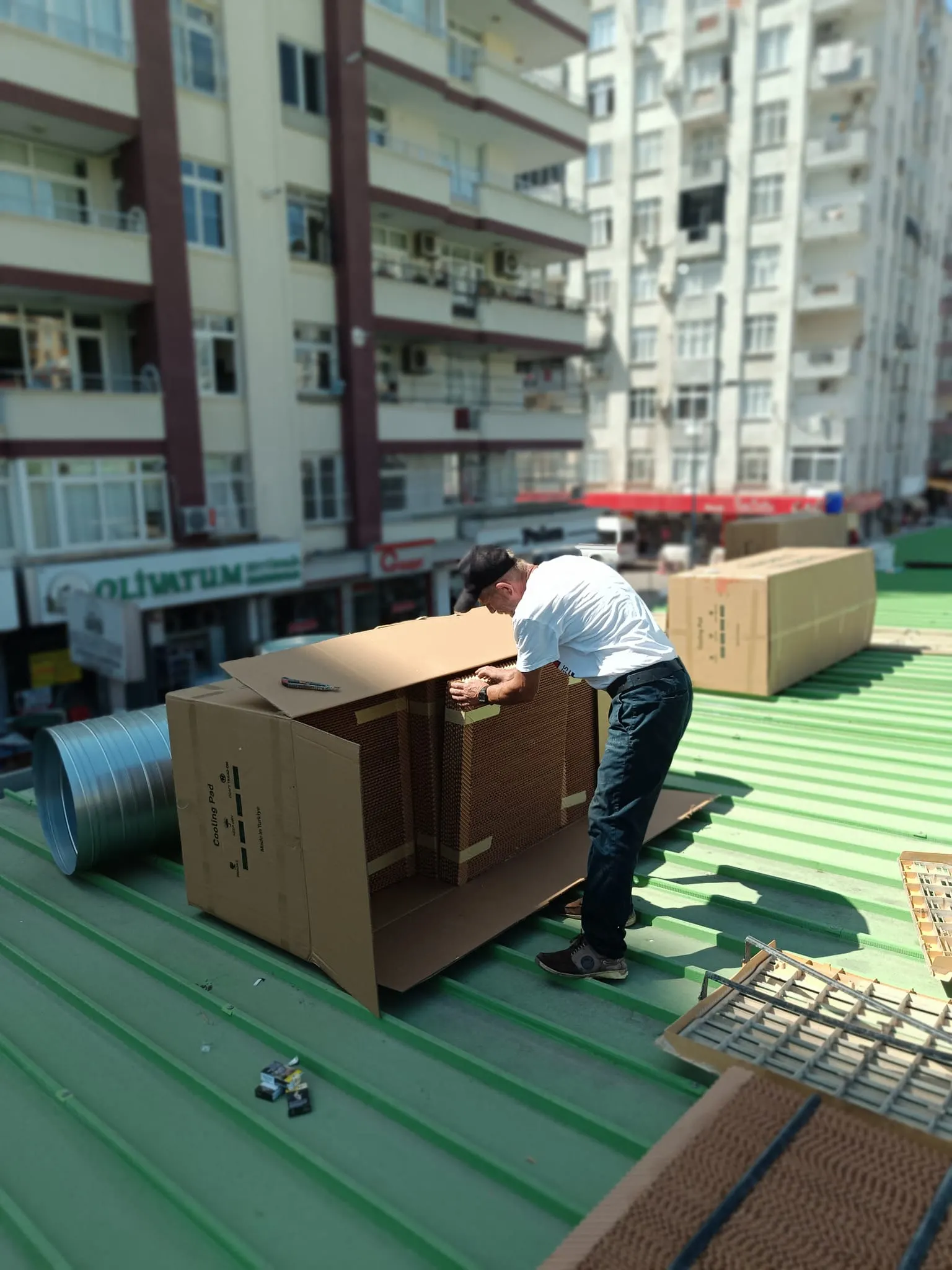 Endüstriyel Tesisler İklimlendirme, Havalandırma ve Evaporatif Soğutma Projelerimiz