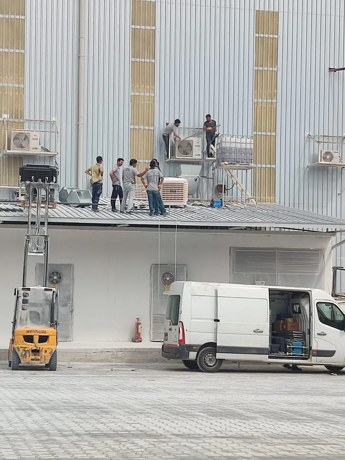 Endüstriyel Tesisler İklimlendirme, Havalandırma ve Evaporatif Soğutma Projelerimiz