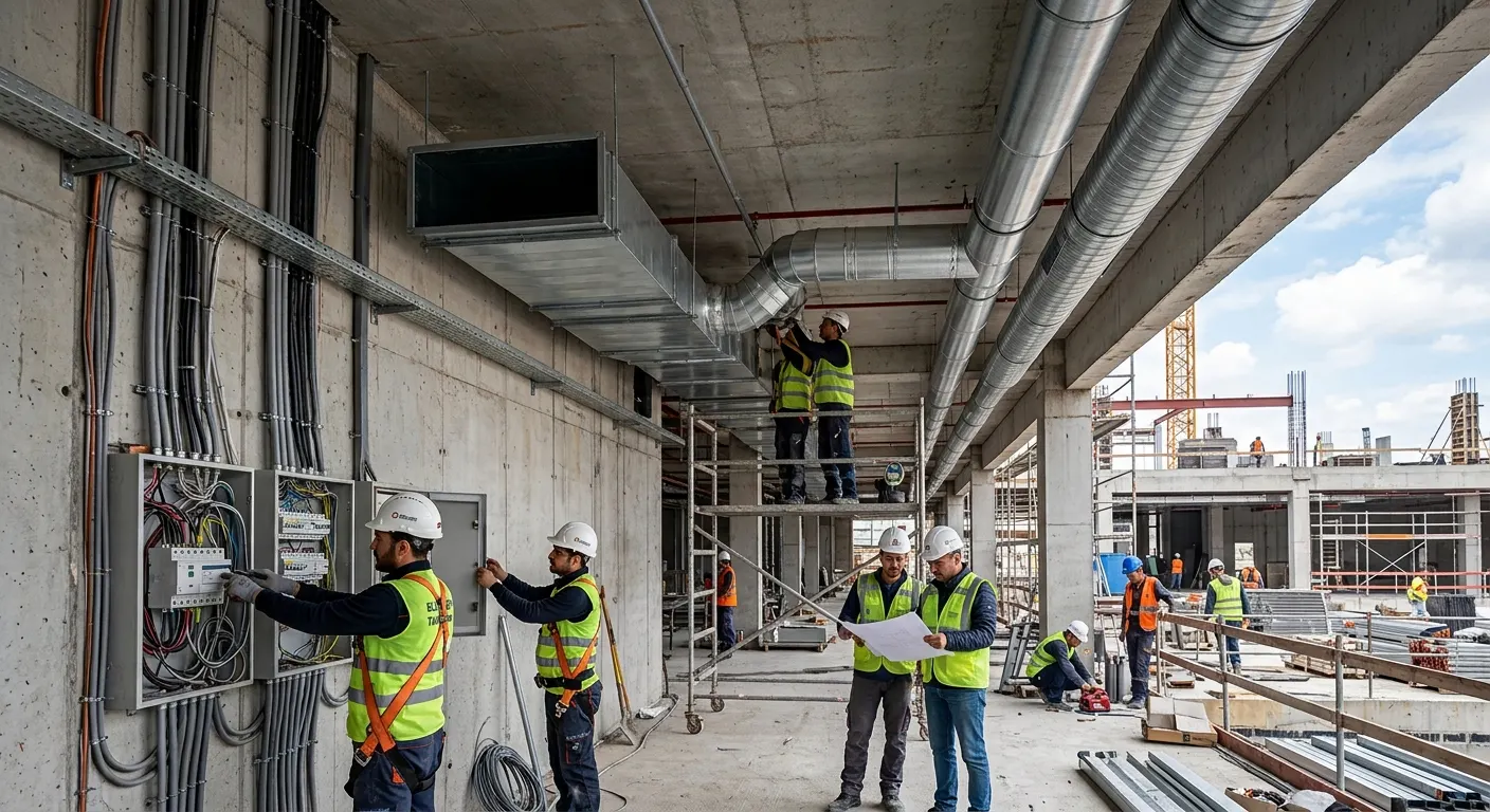 Elektrik Taahhüt, İnşaat ve Endüstriyel Uygulamalar
